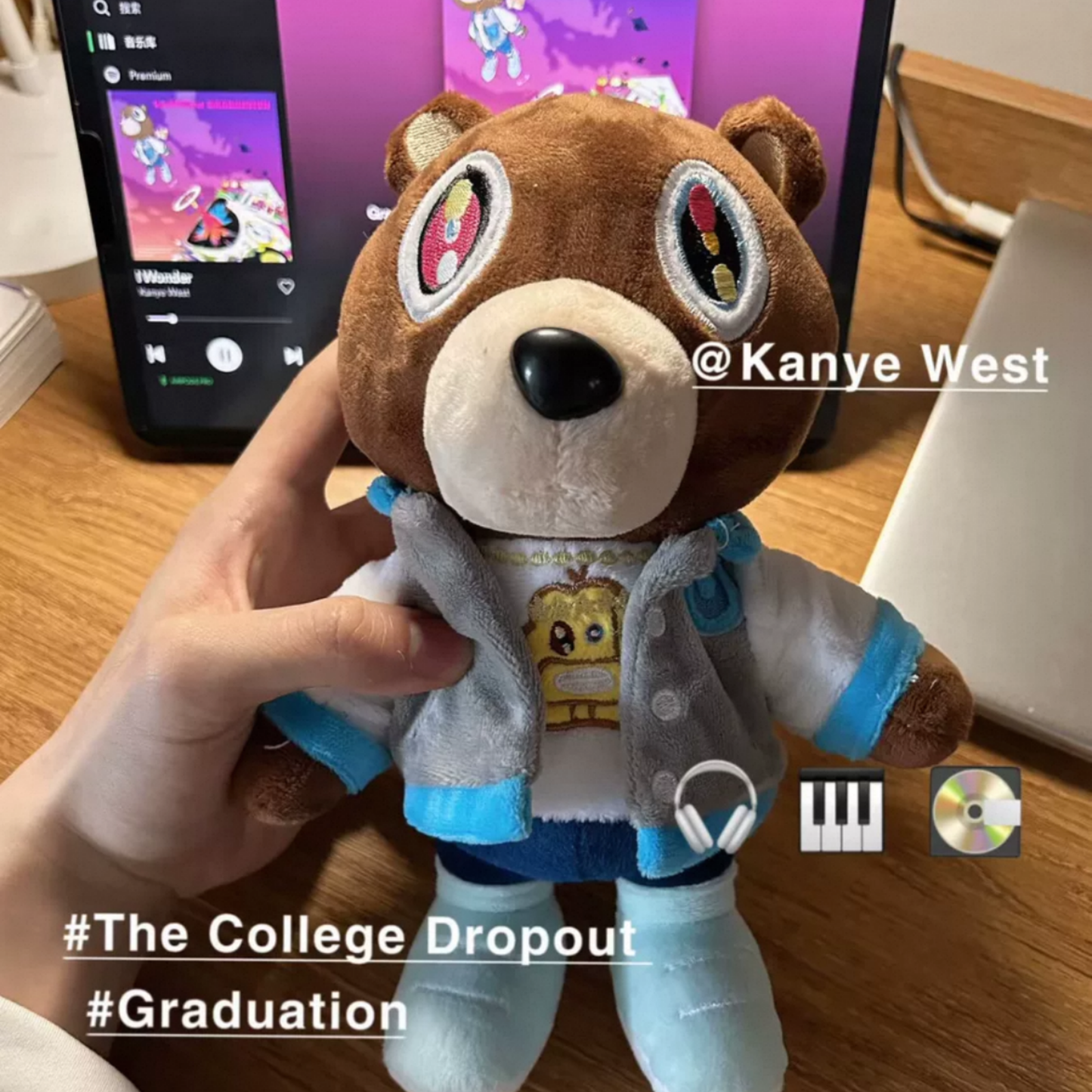 KANYE GRADUATION DOLL
